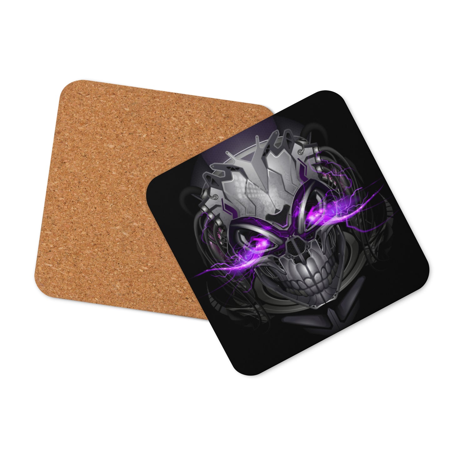 Cyborg Cork-back Coaster